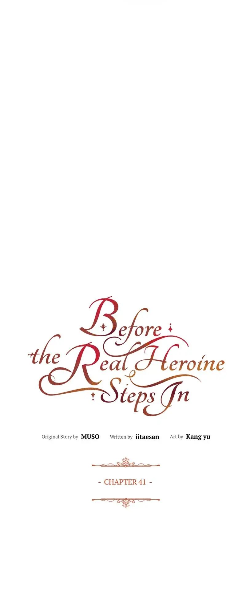 Before The Real Heroine Steps In - Chapter 41