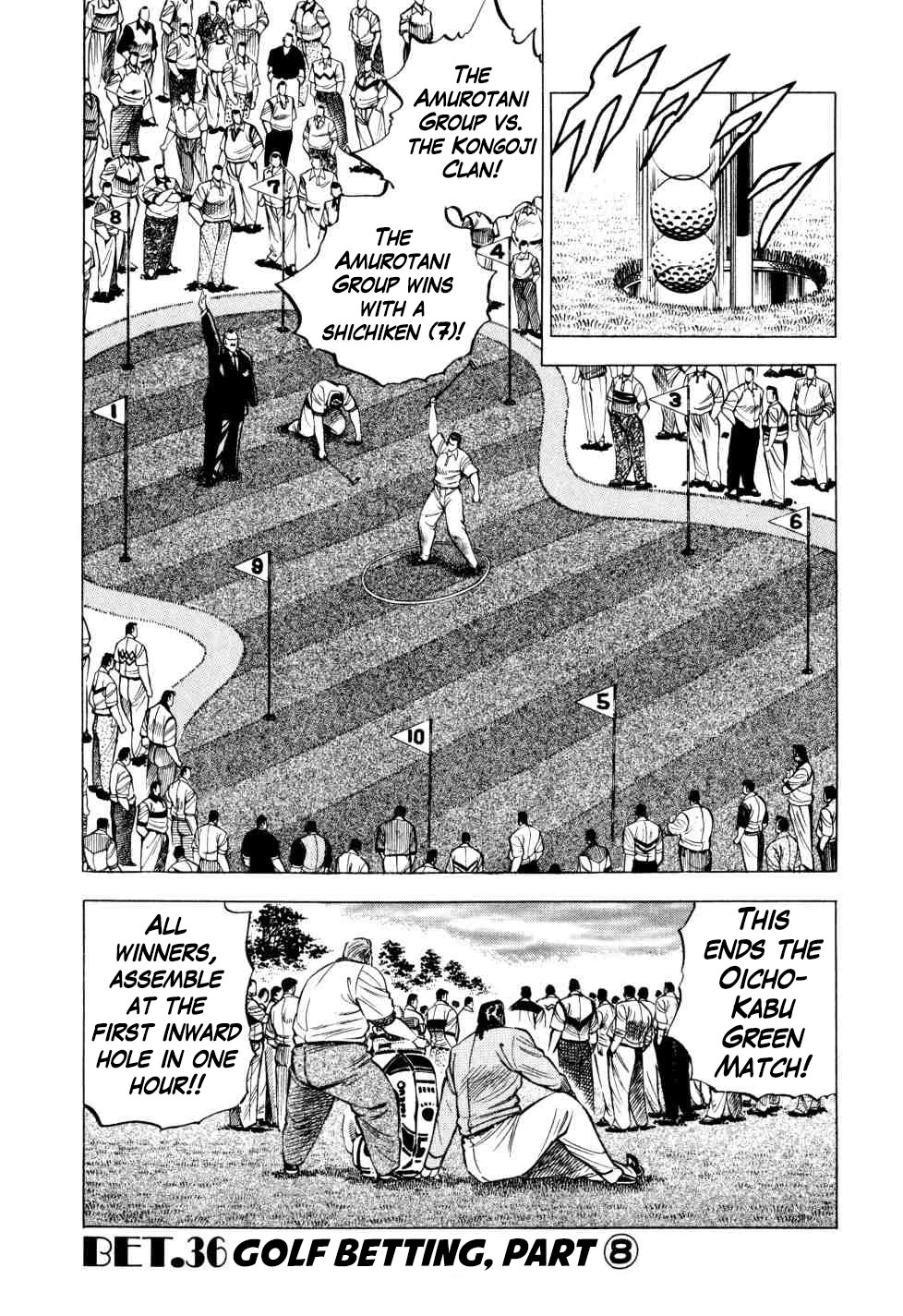 Seikimatsu Bakurouden Saga - Chapter 36: Golf Betting, Part 8