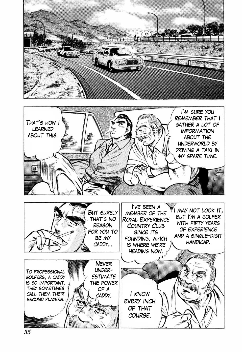 Seikimatsu Bakurouden Saga - Chapter 33: Golf Betting, Part 5