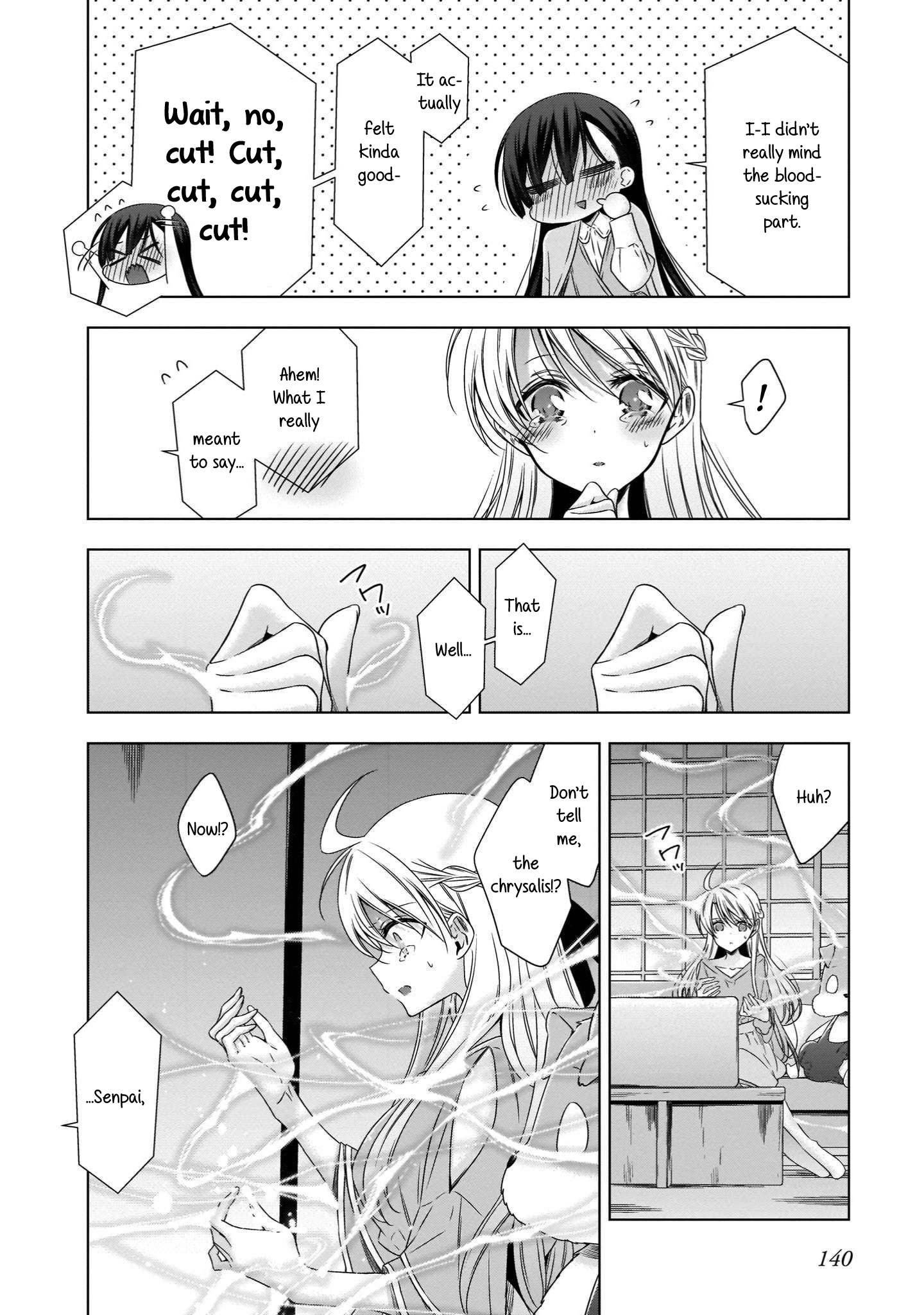 Vampire-Chan X Junior-Chan - Chapter 22: The Butterfly And The Flower