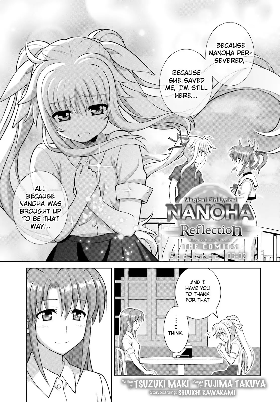 Magical Girl Lyrical Nanoha Reflection The Comics - Chapter 6.2