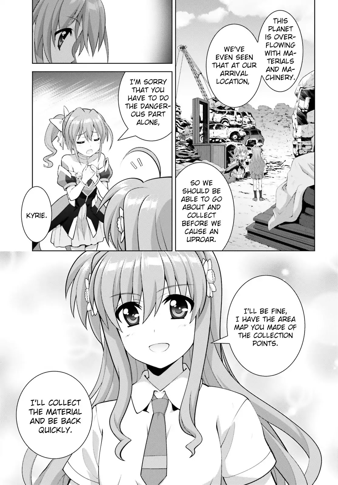 Magical Girl Lyrical Nanoha Reflection The Comics - Chapter 6.2