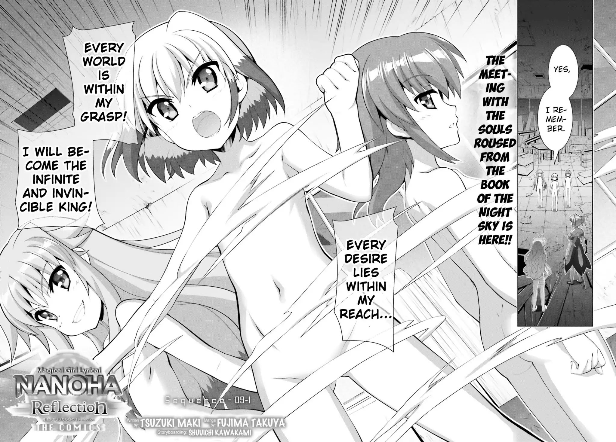 Magical Girl Lyrical Nanoha Reflection The Comics - Chapter 9.1: Sequence 09-01