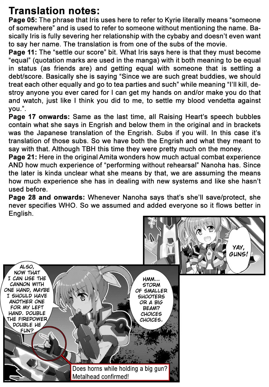 Magical Girl Lyrical Nanoha Reflection The Comics - Chapter 10: Sequence 10