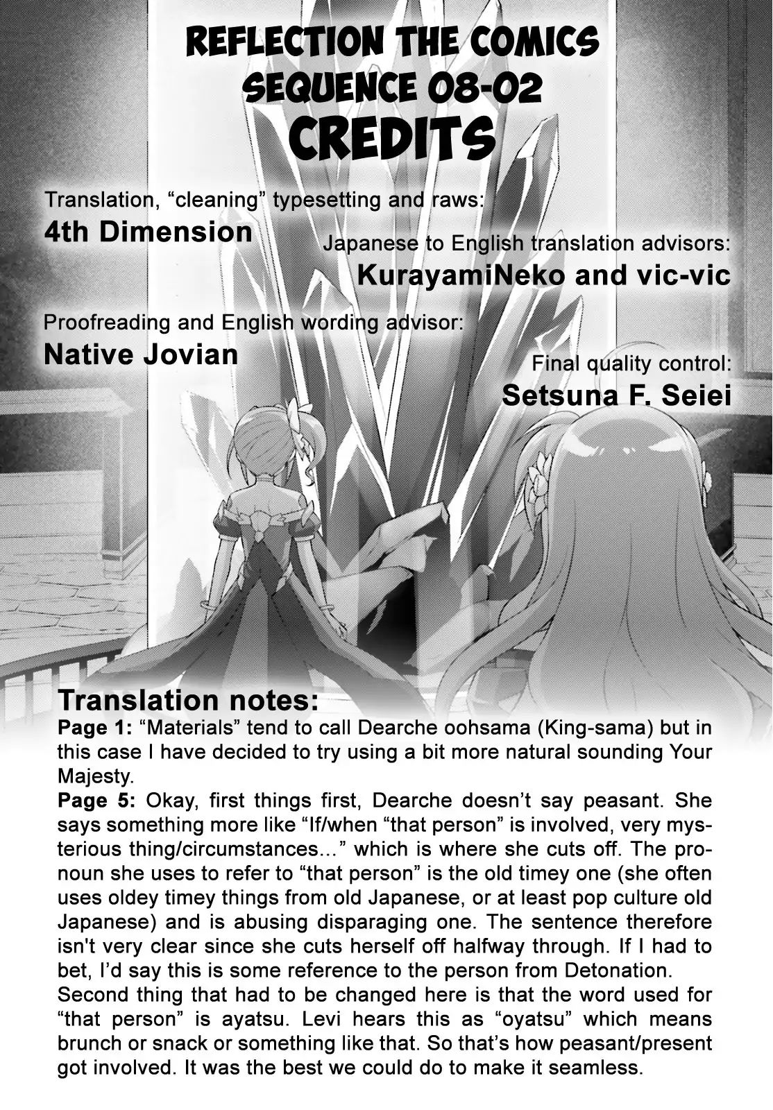 Magical Girl Lyrical Nanoha Reflection The Comics - Chapter 9.2: Sequence 09-02