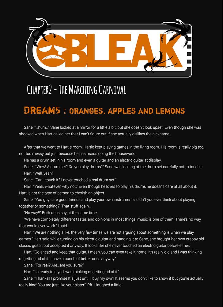 Bleak - Chapter 5 : The Marching Carnival Oranges, Apples And Lemons