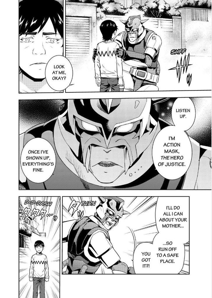 Action Kamen - Vol.1 Chapter 12 : The Monster Mask And The Monster