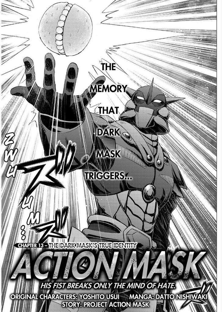 Action Kamen - Vol.1 Chapter 13 : The Dark Masks True Identity