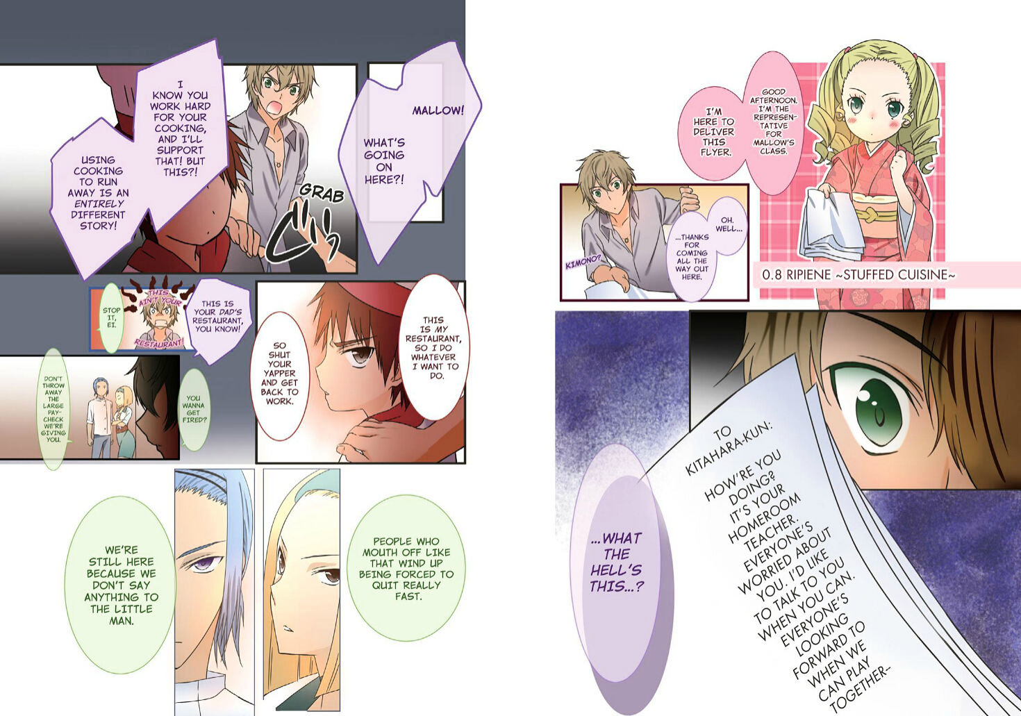 Piace - Watashi No Italian - Chapter 4