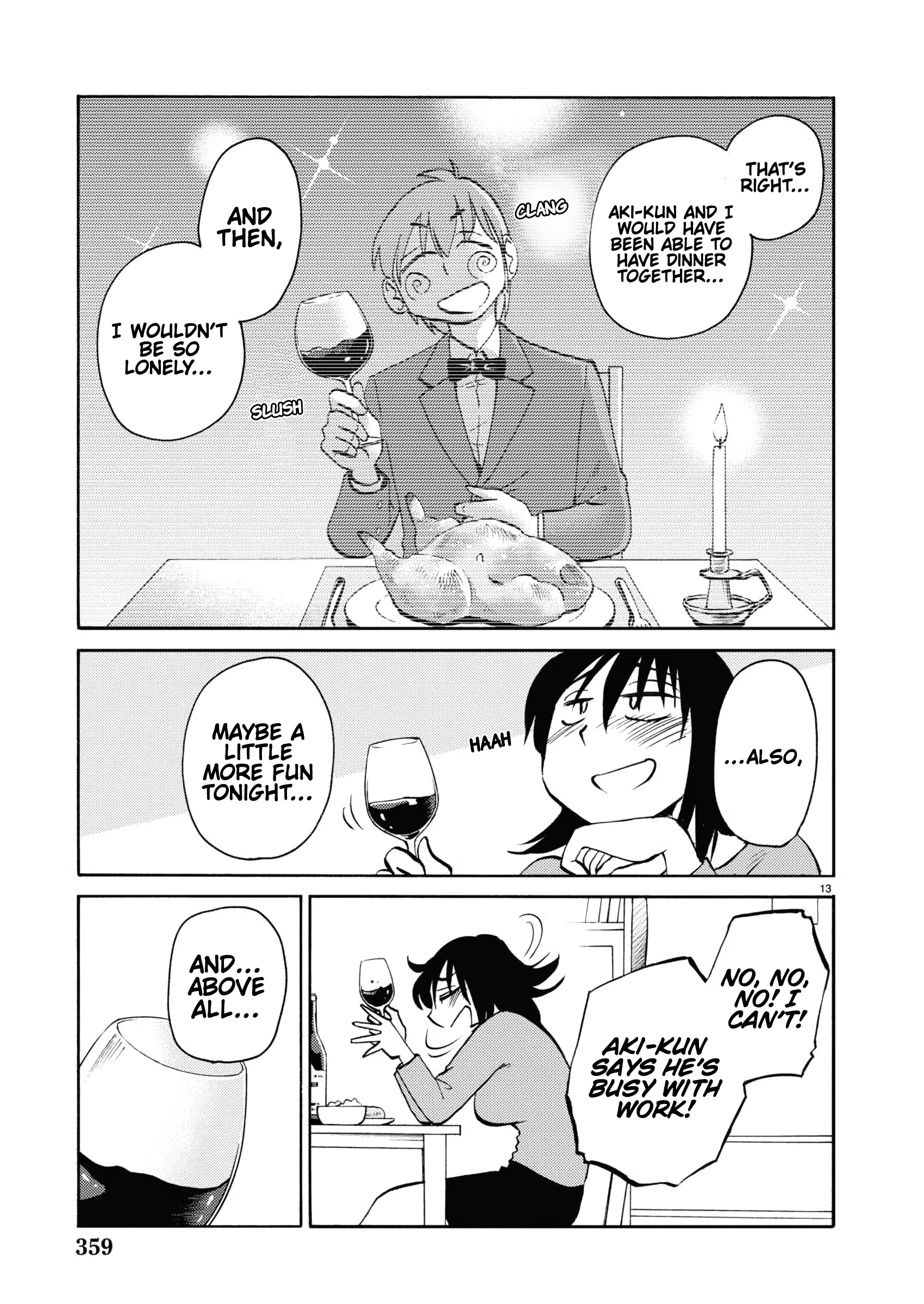 Rakujitsu No Pathos - Vol.16 Chapter 108: What Does It Mean When The Bottle Is Empty And I'm Naked?