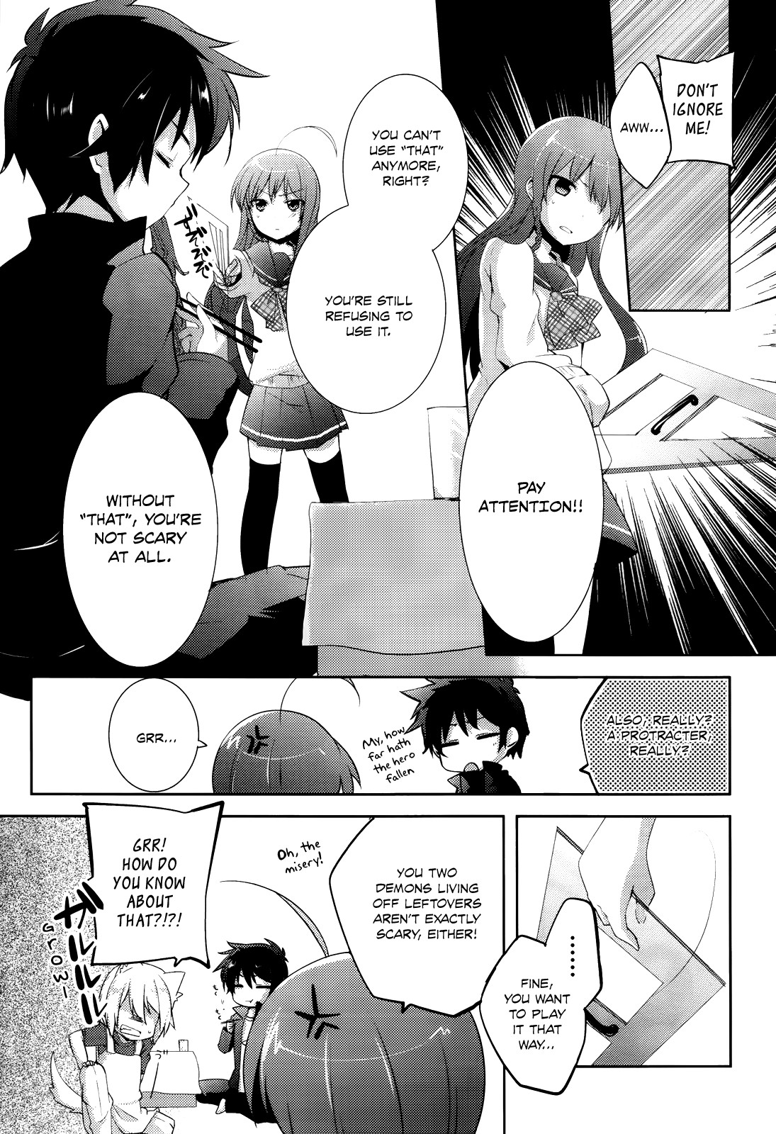 Hataraku Maou-Sama! High School! - Chapter 4