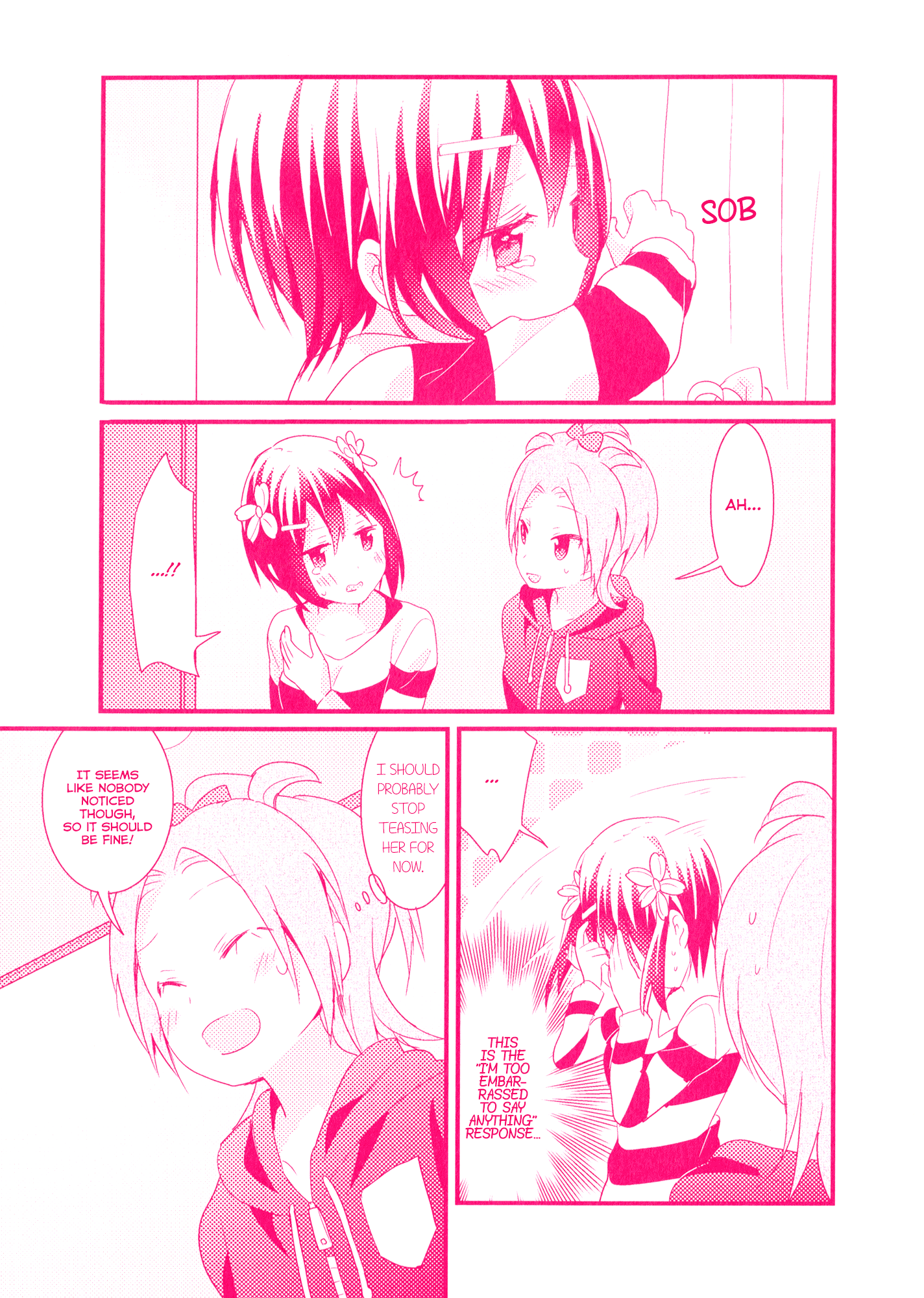 Sakura Trick - Chapter 85.3: Special Comic - Kaede And Yuzu