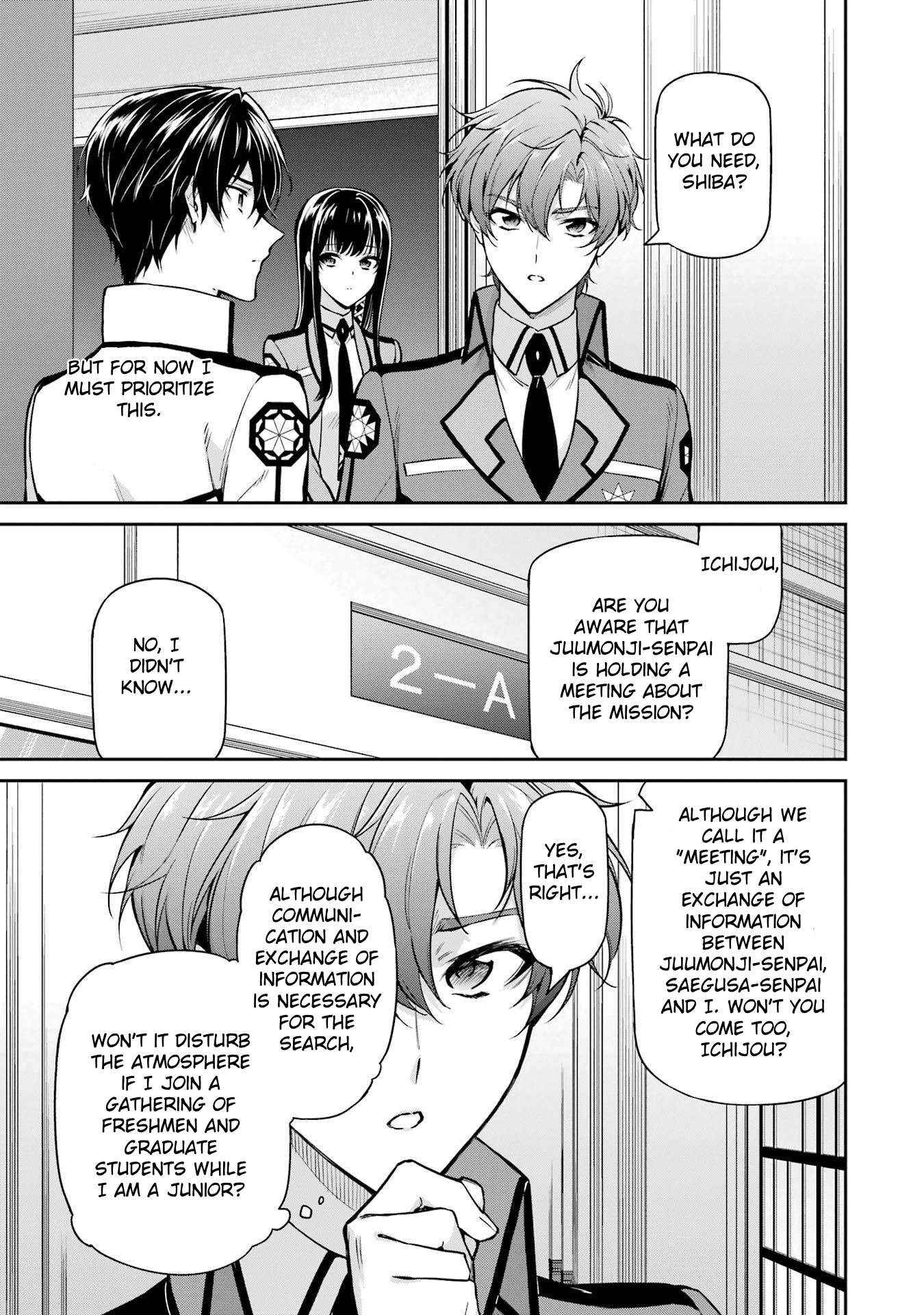 Mahouka Koukou No Rettousei - Shizoku Kaigi-Hen - Chapter 24