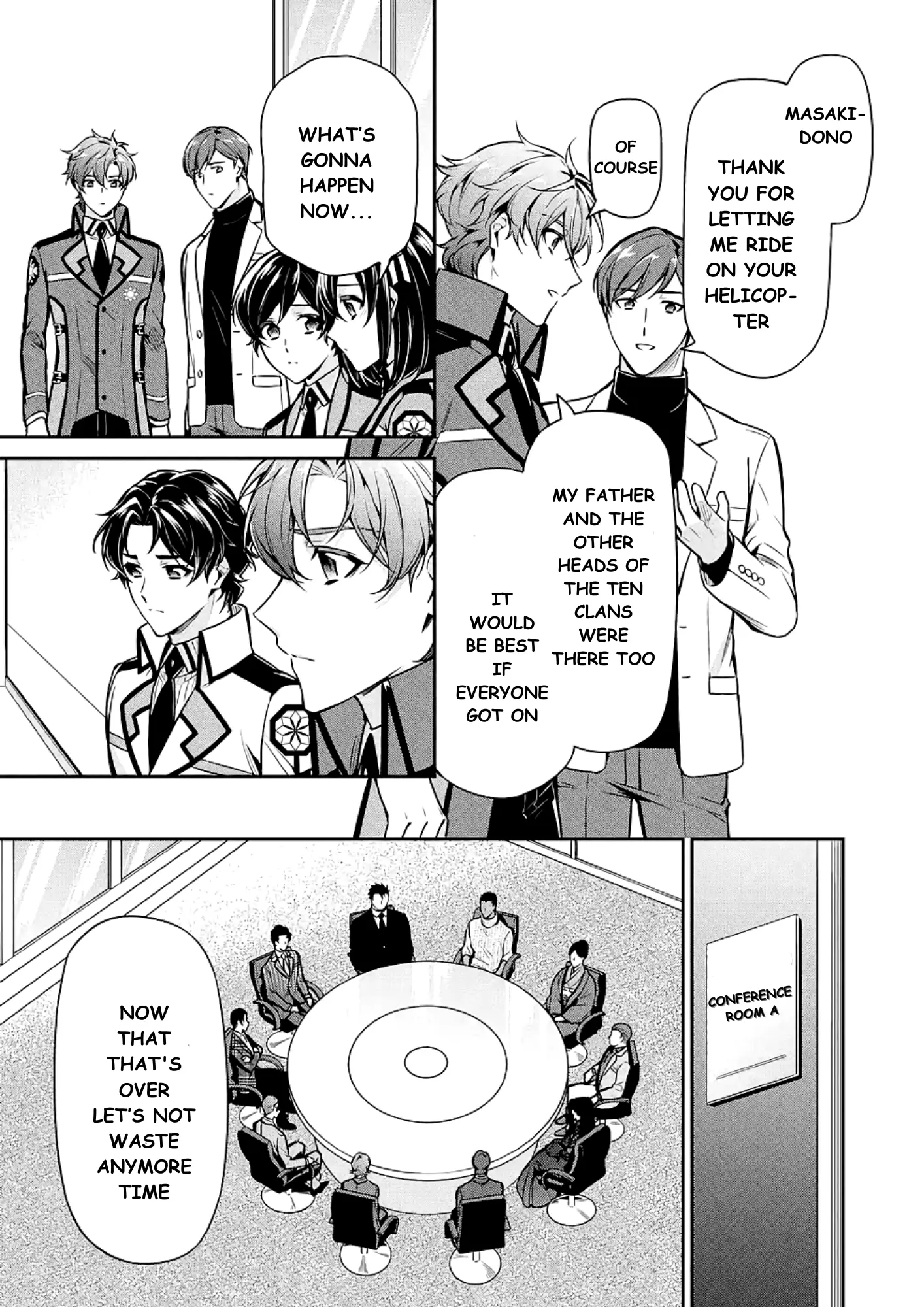 Mahouka Koukou No Rettousei - Shizoku Kaigi-Hen - Vol.3 Chapter 15: The Persecutors