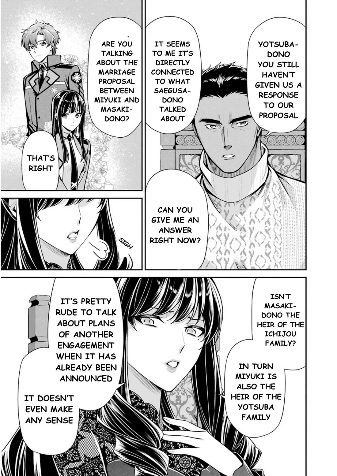 Mahouka Koukou No Rettousei - Shizoku Kaigi-Hen - Chapter 10: The Master Clans Conference (2)