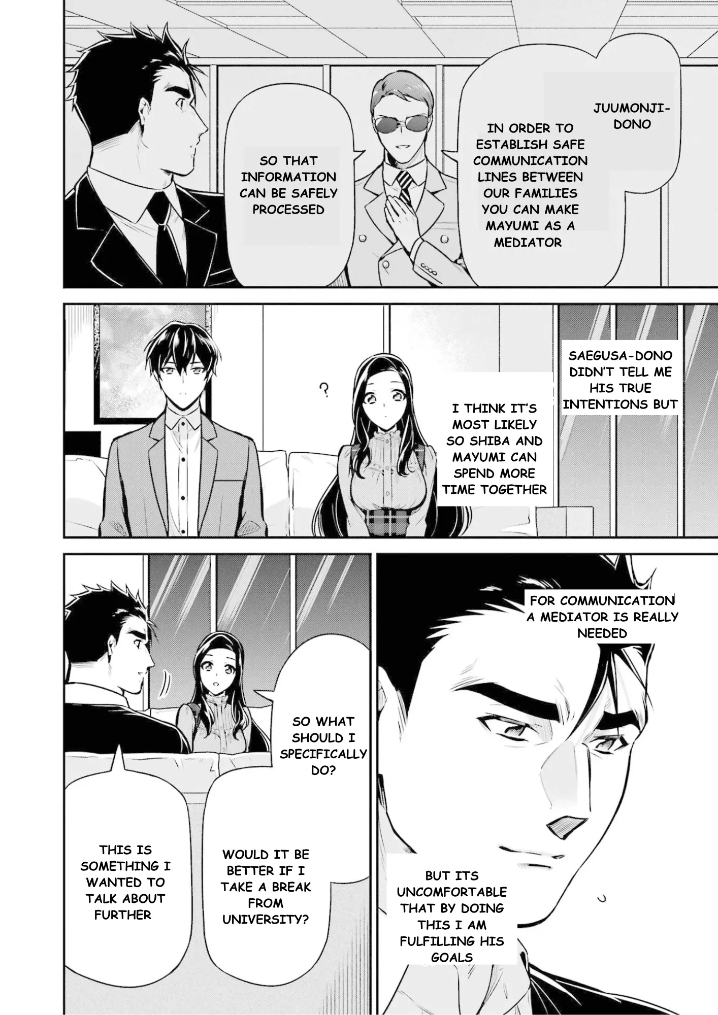 Mahouka Koukou No Rettousei - Shizoku Kaigi-Hen - Vol.4 Chapter 16: Cooperation