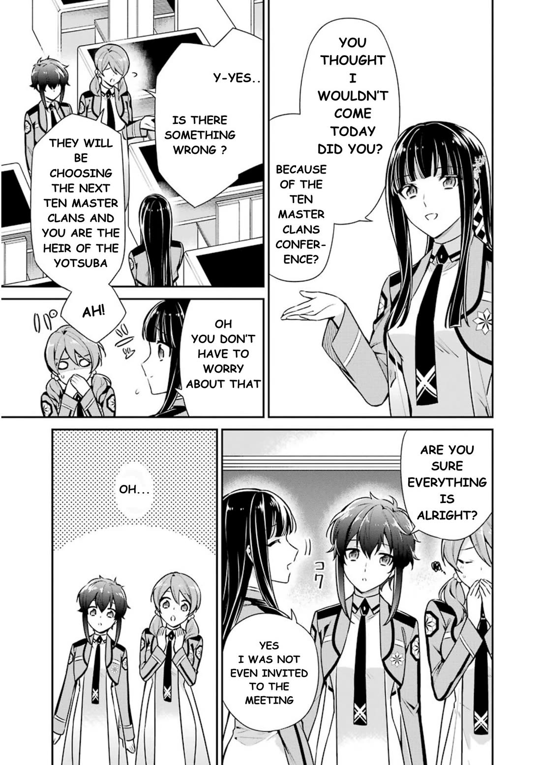 Mahouka Koukou No Rettousei - Shizoku Kaigi-Hen - Chapter 9: The Master Clans Conference (1)