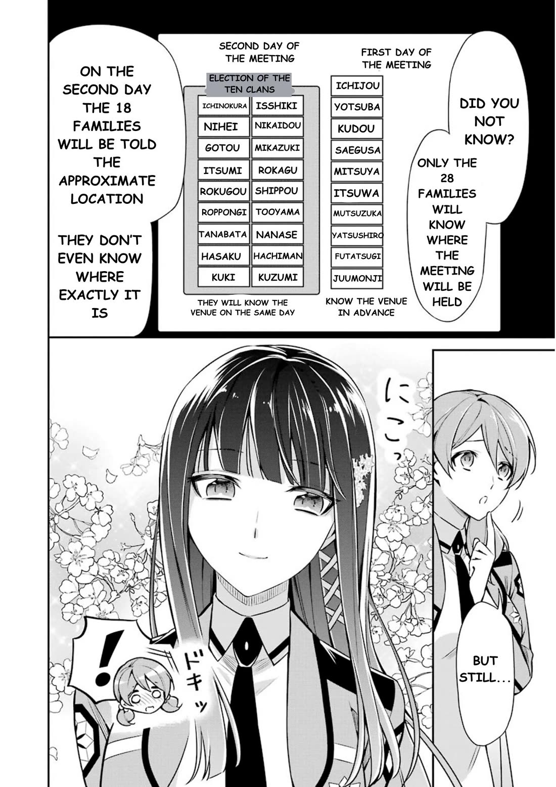 Mahouka Koukou No Rettousei - Shizoku Kaigi-Hen - Chapter 9: The Master Clans Conference (1)