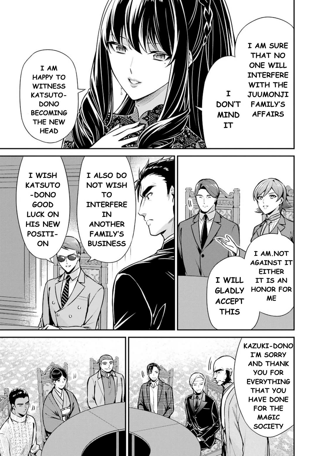 Mahouka Koukou No Rettousei - Shizoku Kaigi-Hen - Chapter 9: The Master Clans Conference (1)