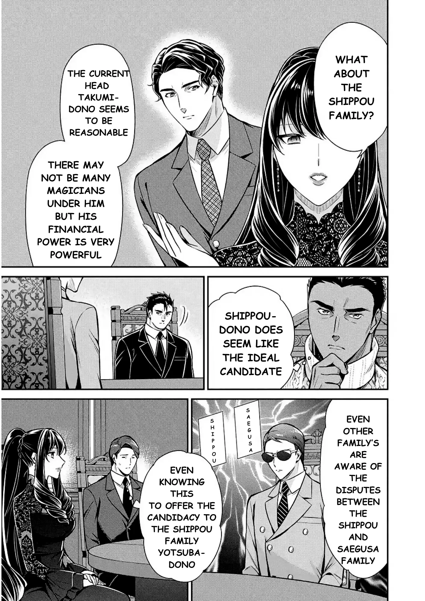 Mahouka Koukou No Rettousei - Shizoku Kaigi-Hen - Vol.3 Chapter 11: The Master Clans Conference (3)