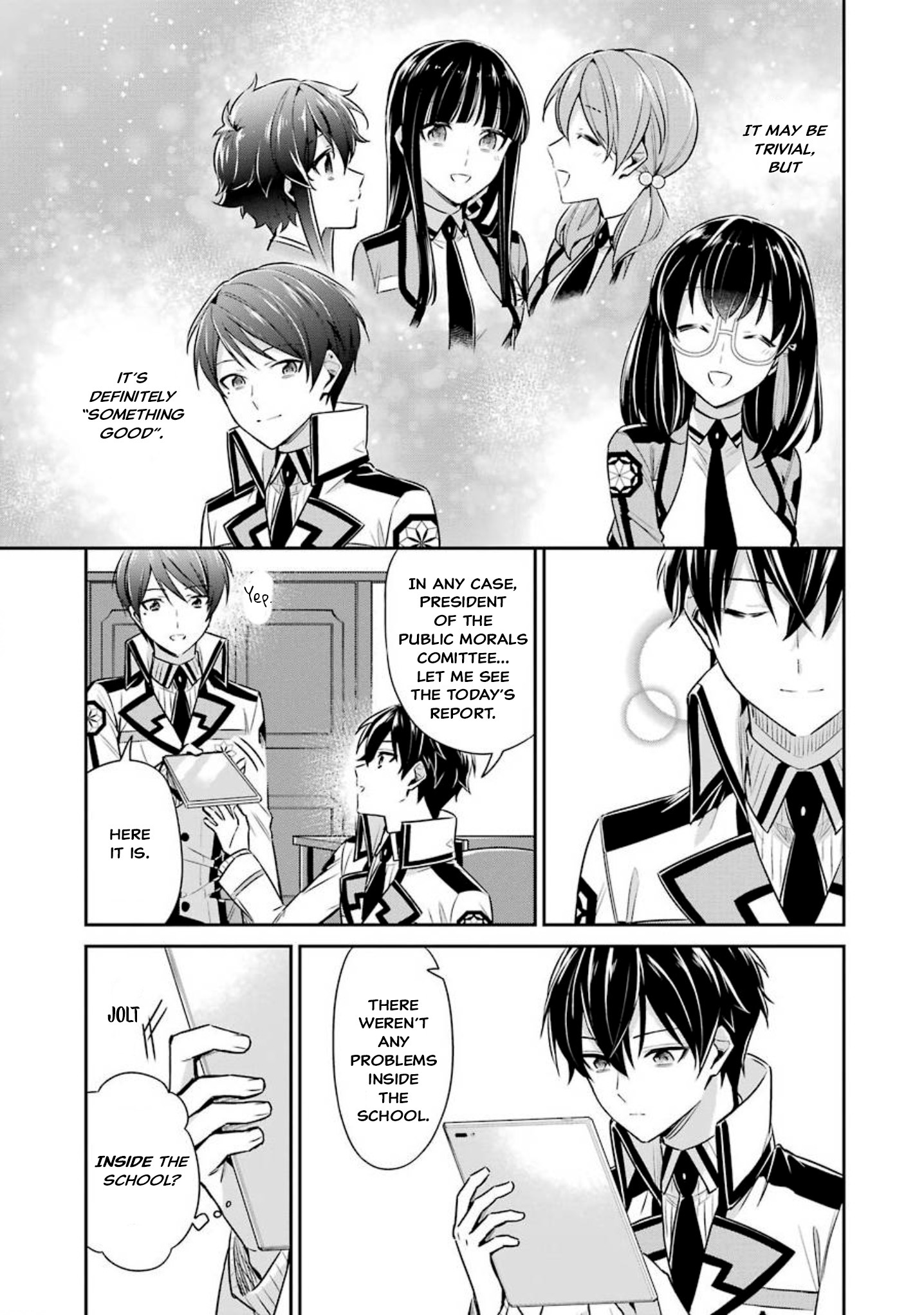 Mahouka Koukou No Rettousei - Shizoku Kaigi-Hen - Vol.1 Chapter 5: Determination