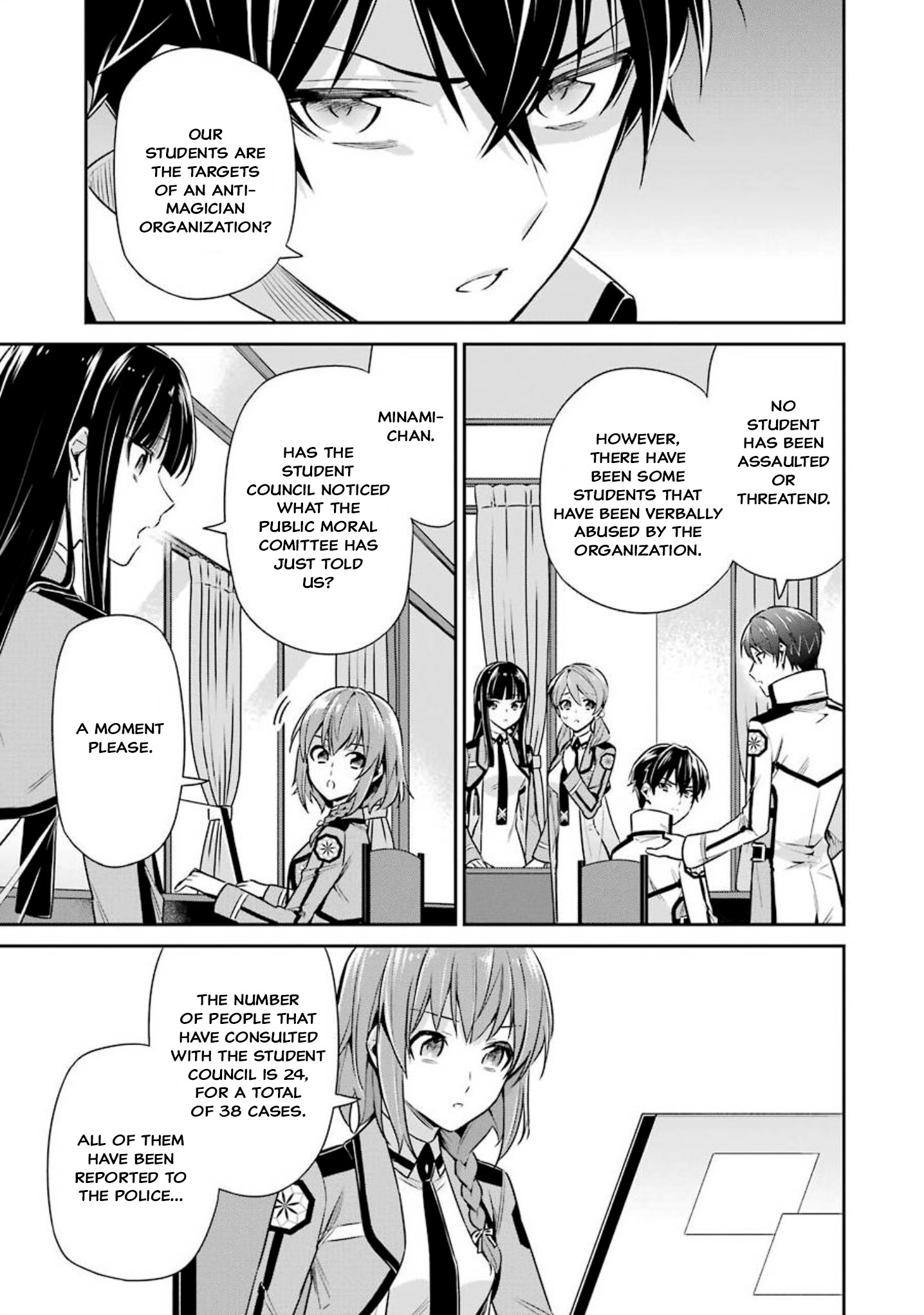 Mahouka Koukou No Rettousei - Shizoku Kaigi-Hen - Vol.1 Chapter 5: Determination