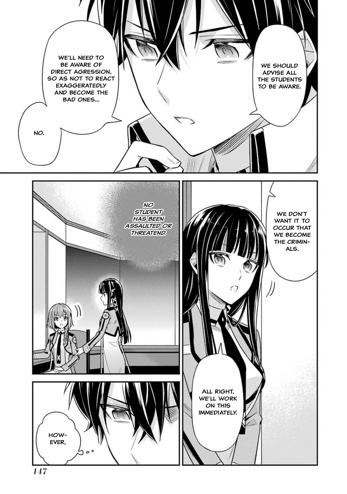 Mahouka Koukou No Rettousei - Shizoku Kaigi-Hen - Vol.1 Chapter 5: Determination