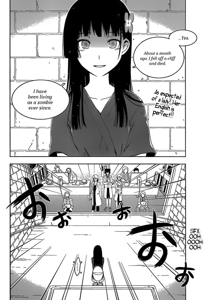 Sankarea - Vol.7 Chapter 32 : Not Yet... +++ Zombieland +++