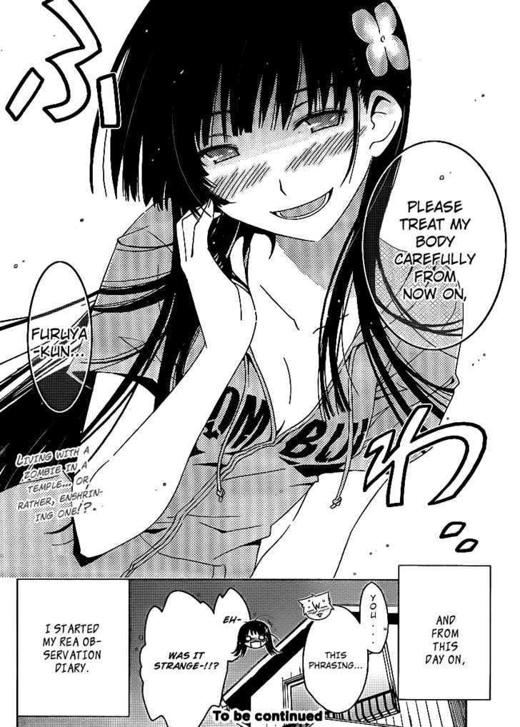 Sankarea - Vol.2 Chapter 6 : Really Obstinate... ++++ Severed ++++