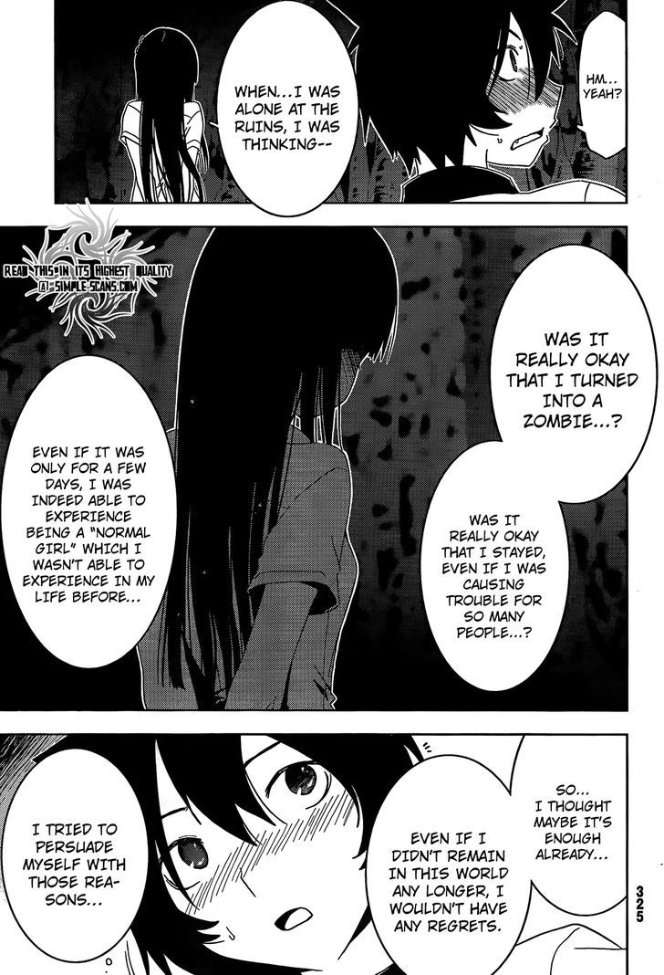 Sankarea - Vol.5 Chapter 22 : I... Made... +++++ The Descent +++++