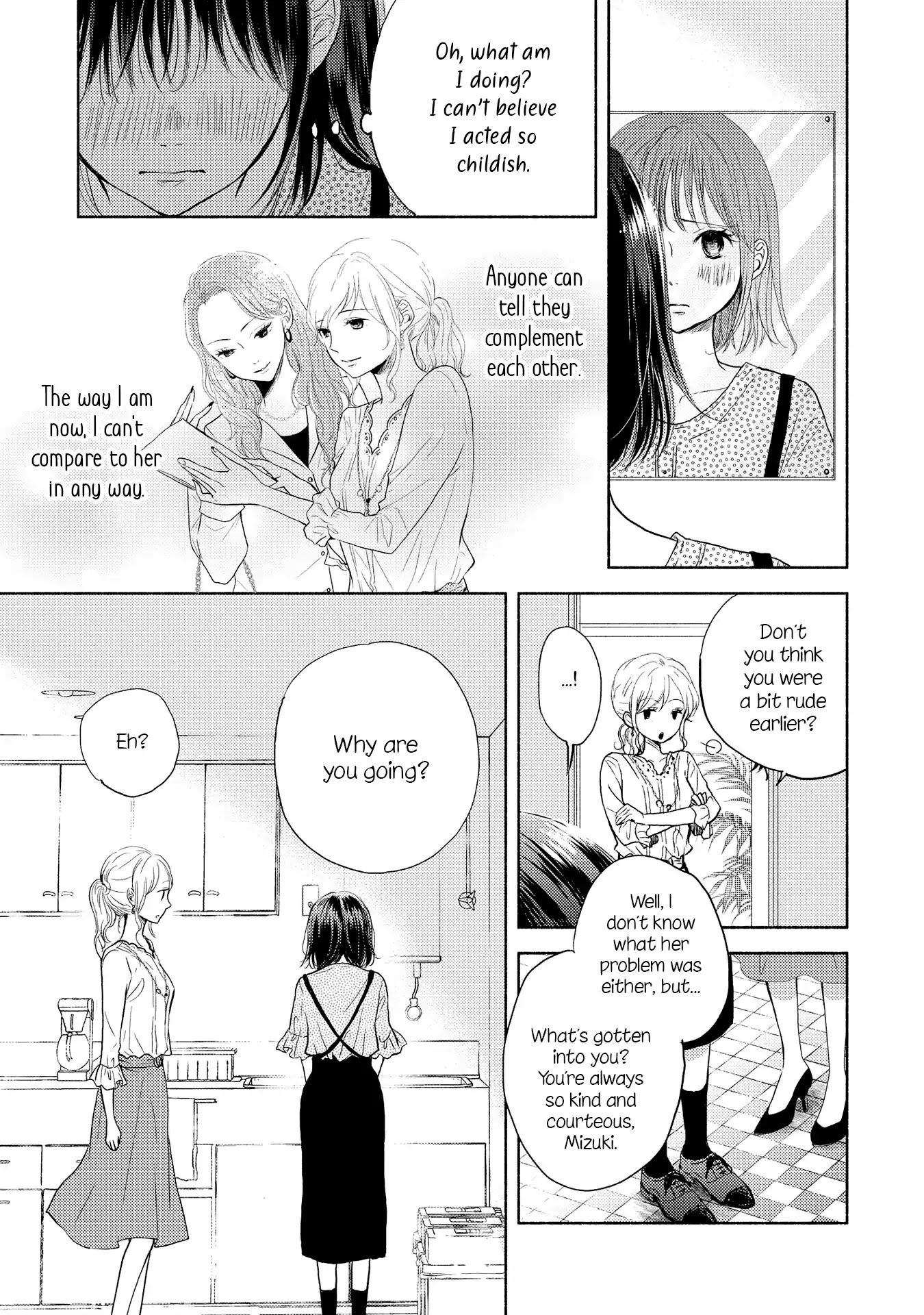 Chocolat Company Women Yuri Anthology - Chapter 2: First Love Toilette (Moto Momono)