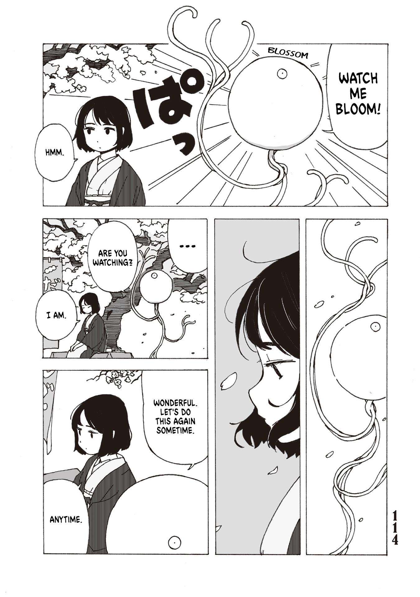 Tasogare Ni Maniaeba - Akai Sashimi Sakuhinshuu - Vol.1 Chapter 4.4: Weird Flower-Watching Story