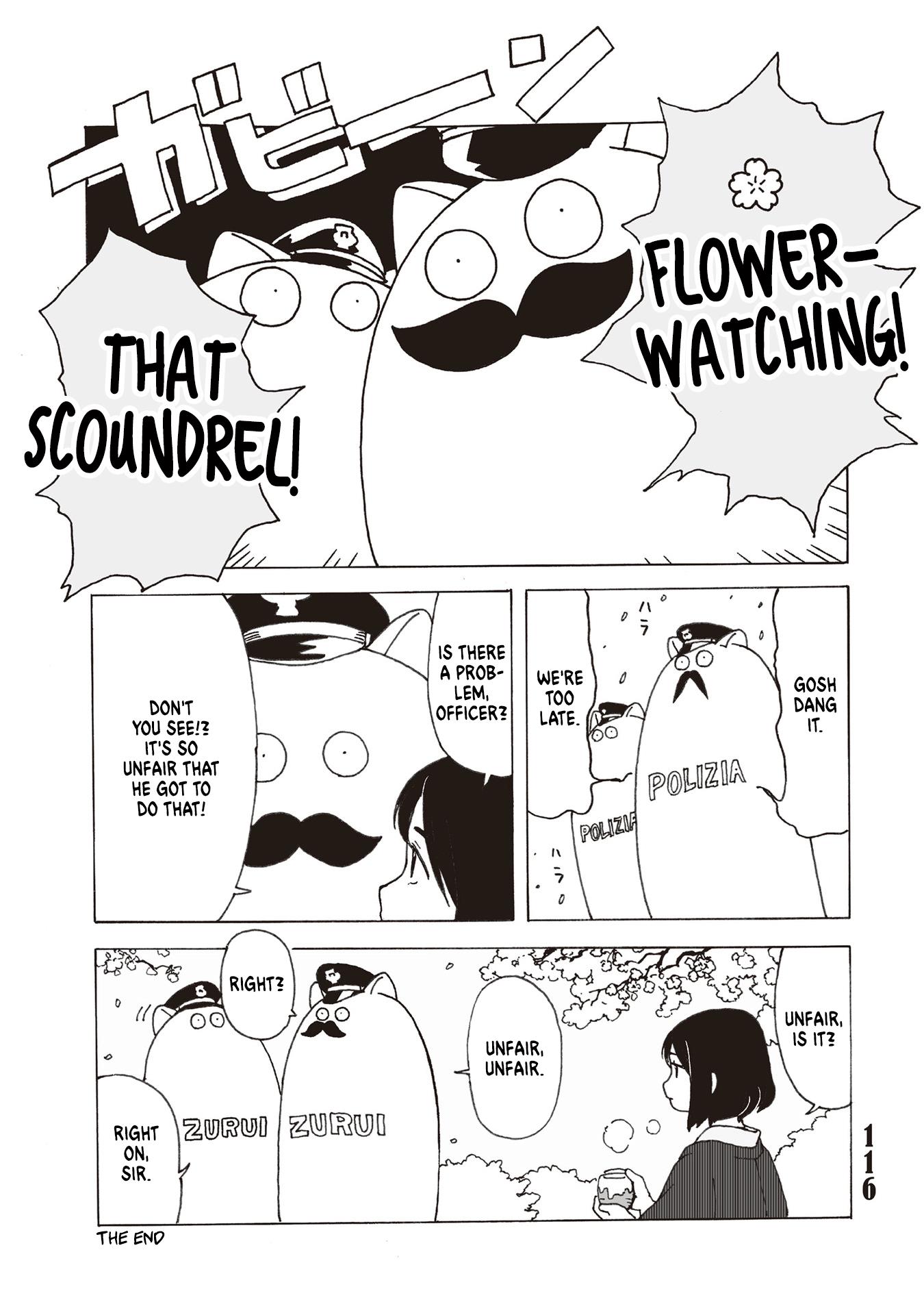 Tasogare Ni Maniaeba - Akai Sashimi Sakuhinshuu - Vol.1 Chapter 4.4: Weird Flower-Watching Story