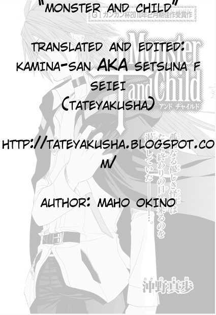 Monster And Child - Vol.1 Chapter 1