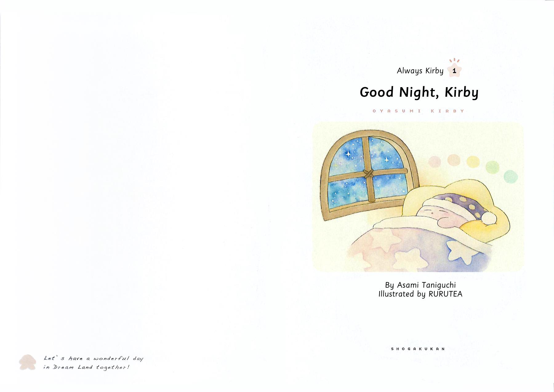 It's Kirby Time - Vol.1 Chapter : Good Night, Kirby