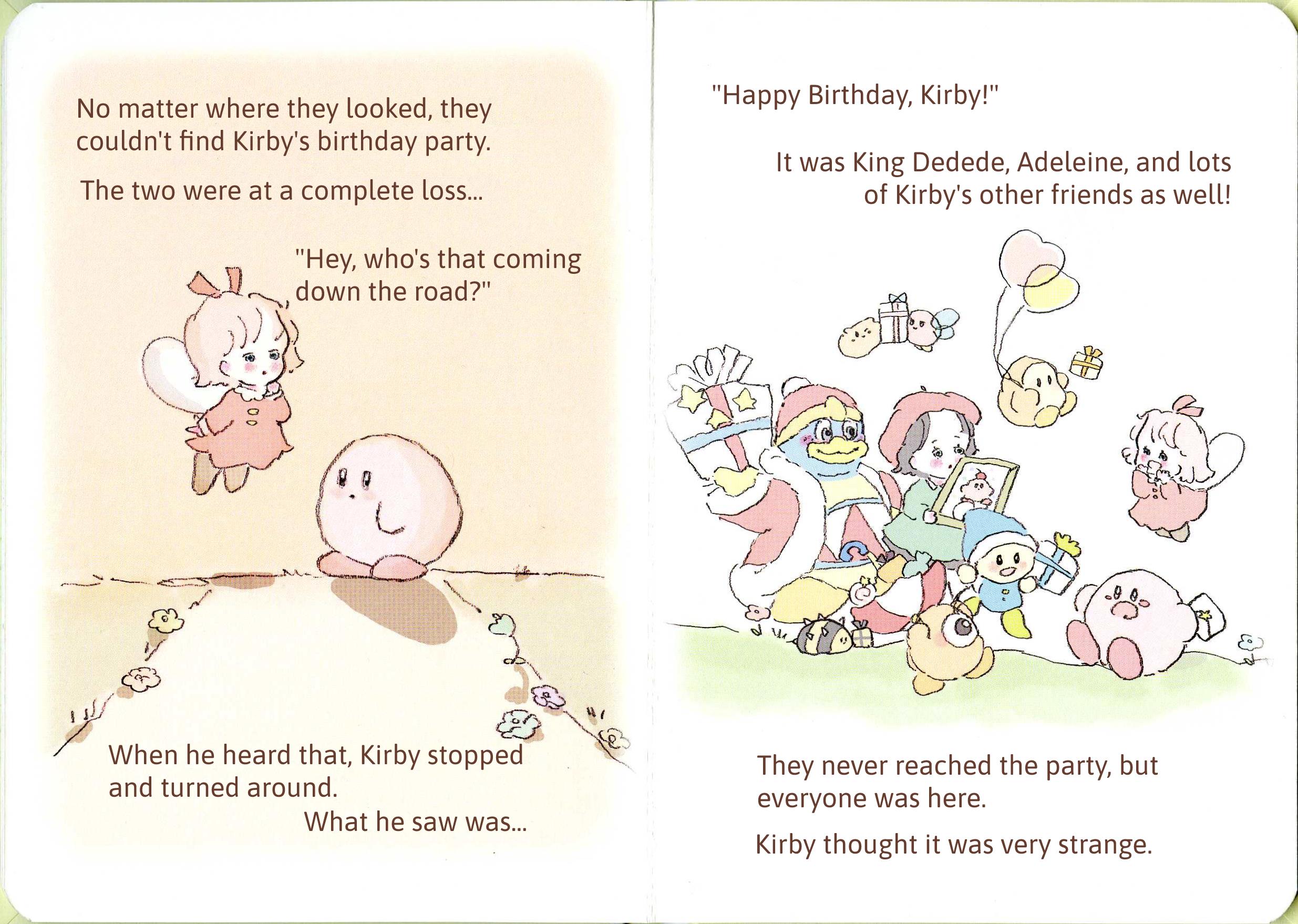 It's Kirby Time - Vol.8 Chapter : Kirby's Birthday