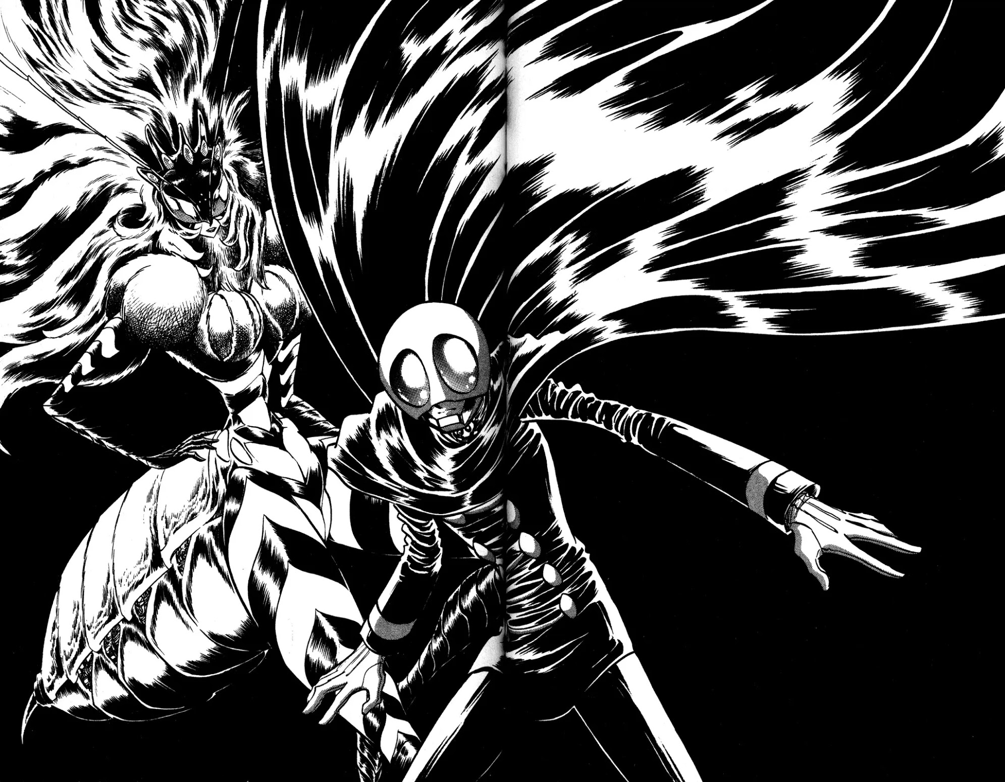 Skull Man (Shimamoto Kazuhiko) - Chapter 33: The Queen Wasp Vs The Chameleon Man