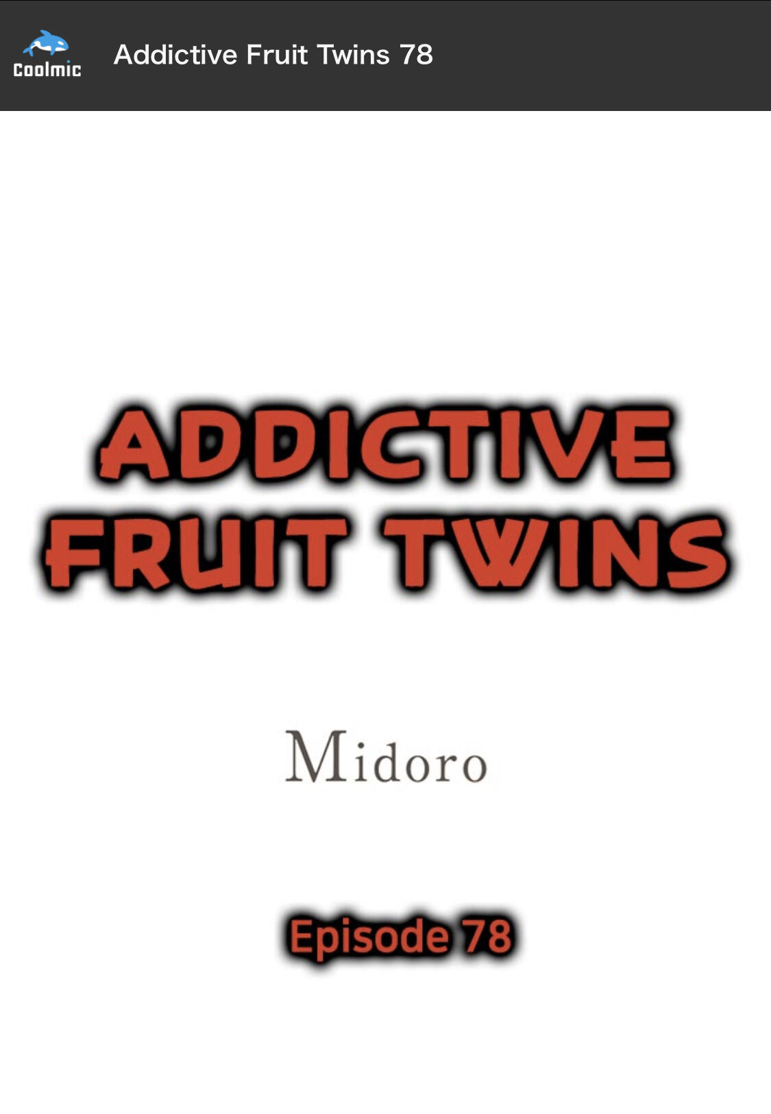 Addictive Fruit Twins - Chapter 78