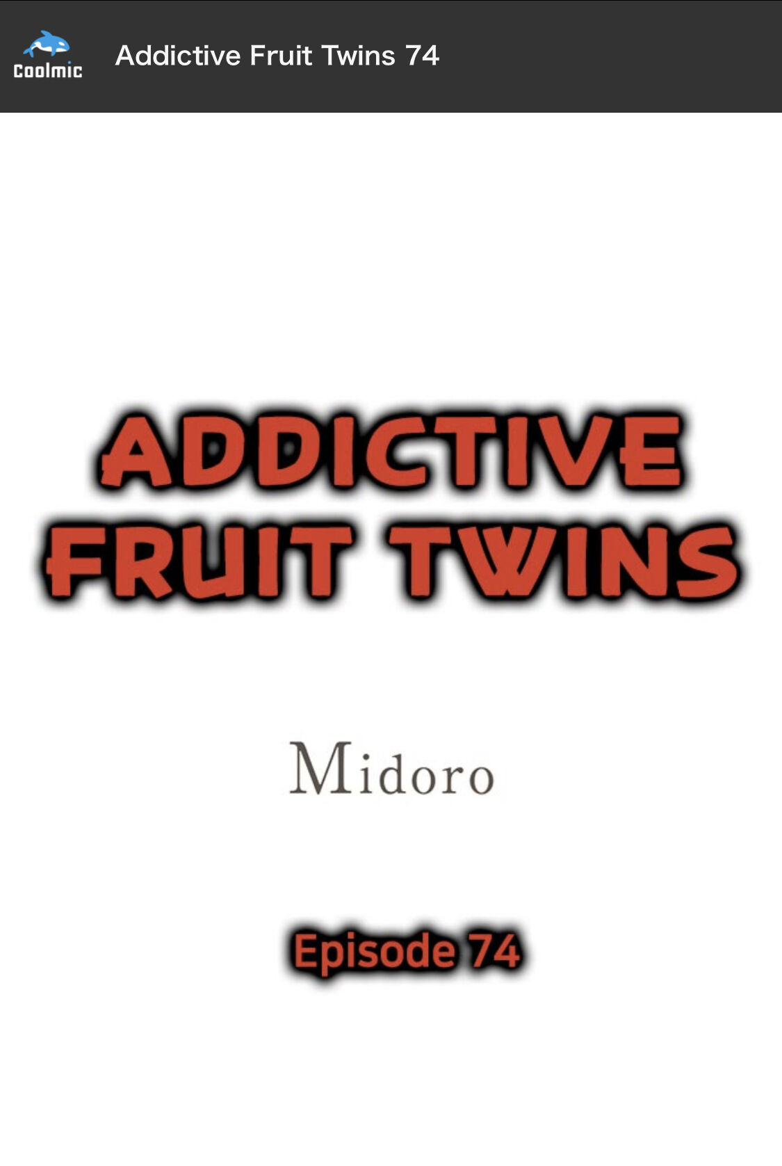 Addictive Fruit Twins - Chapter 74