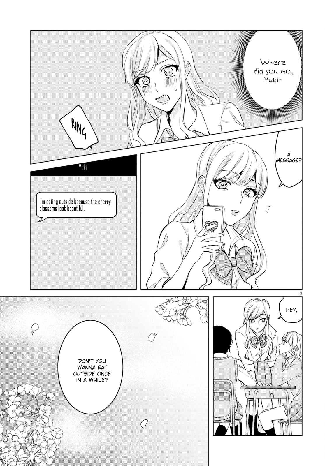 Itazura Privacy - Chapter 6: A Lily Blooms Under A Cherry Blossom Tree