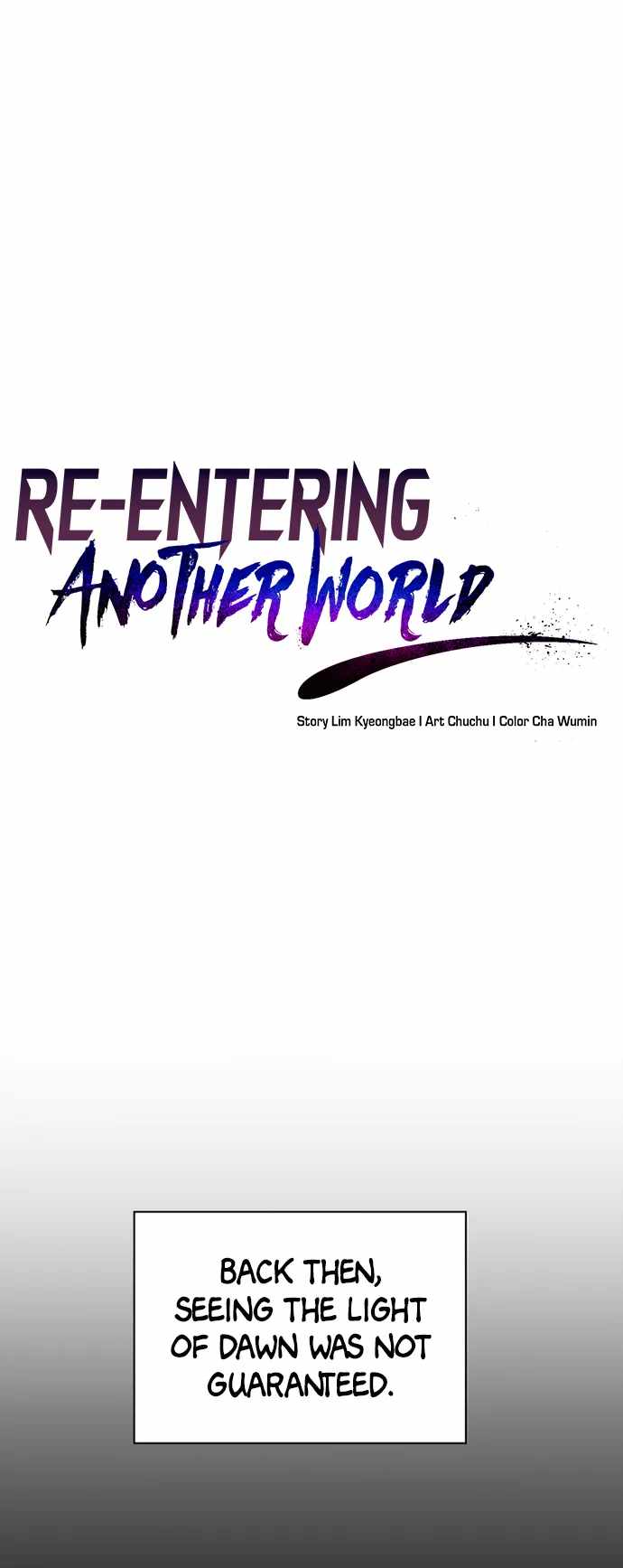 Enter The Other World Reloaded - Chapter 61