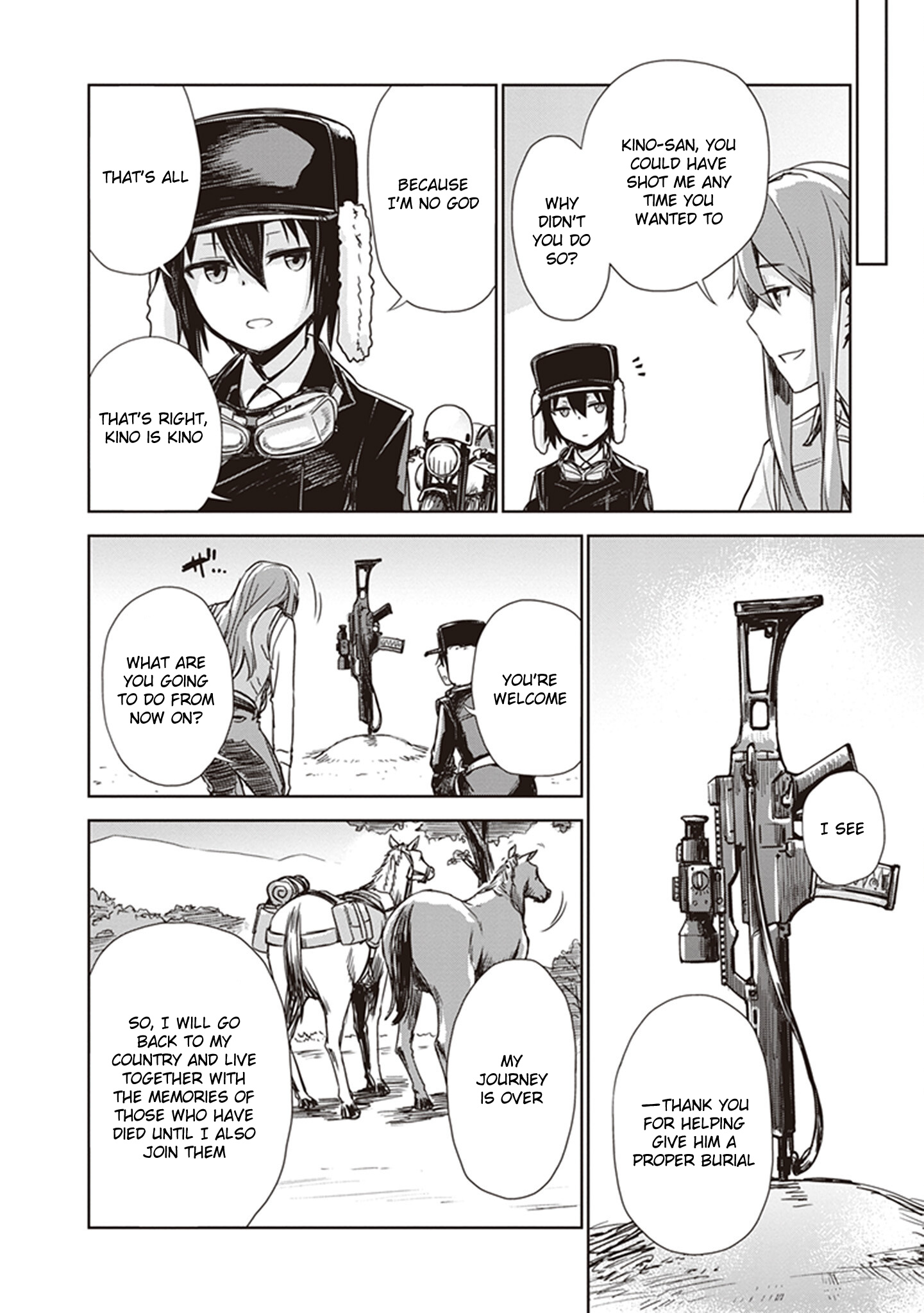 Kino's Journey (Gou) - Vol.3 Chapter 11: Her Journey - Chances -