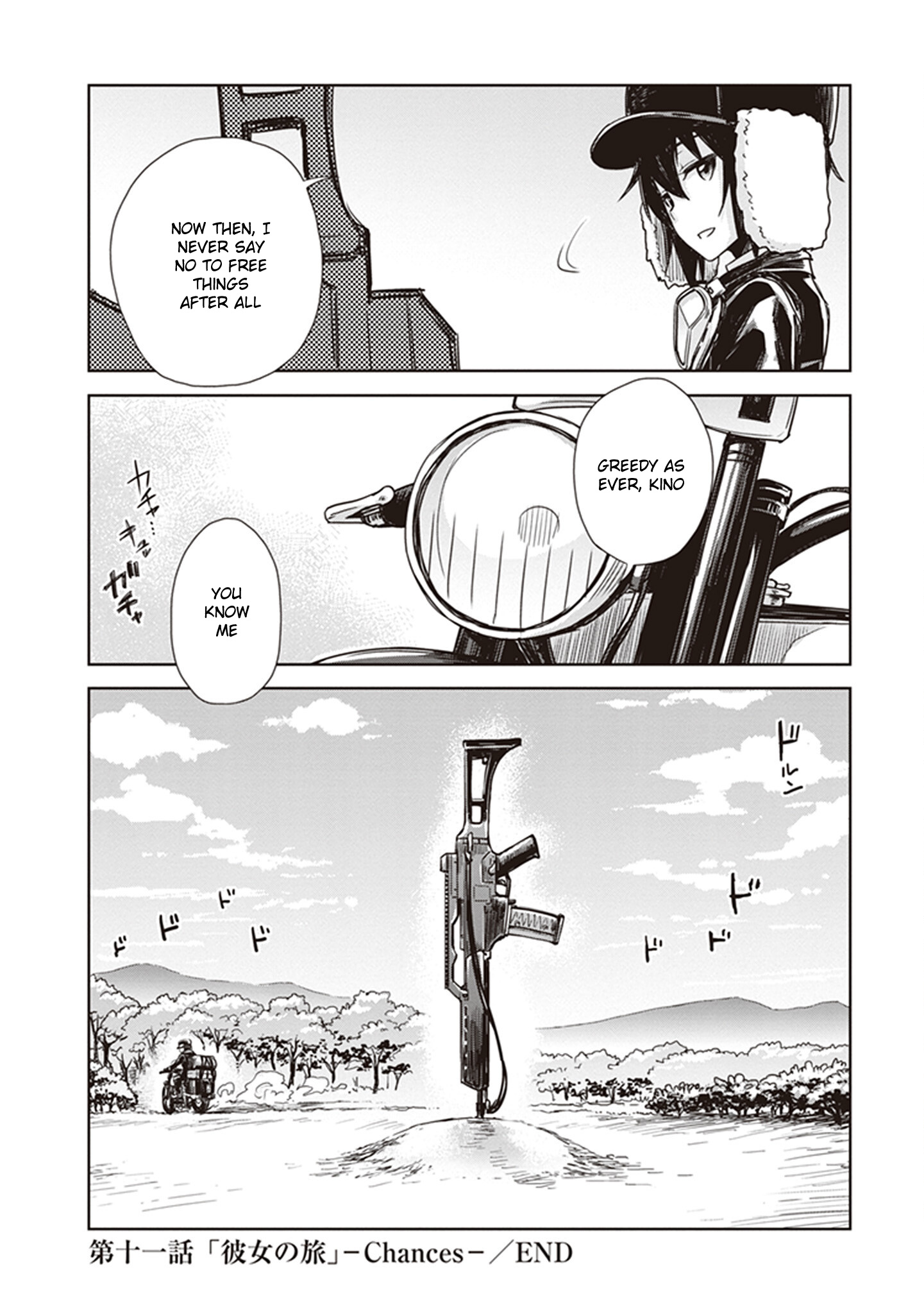 Kino's Journey (Gou) - Vol.3 Chapter 11: Her Journey - Chances -