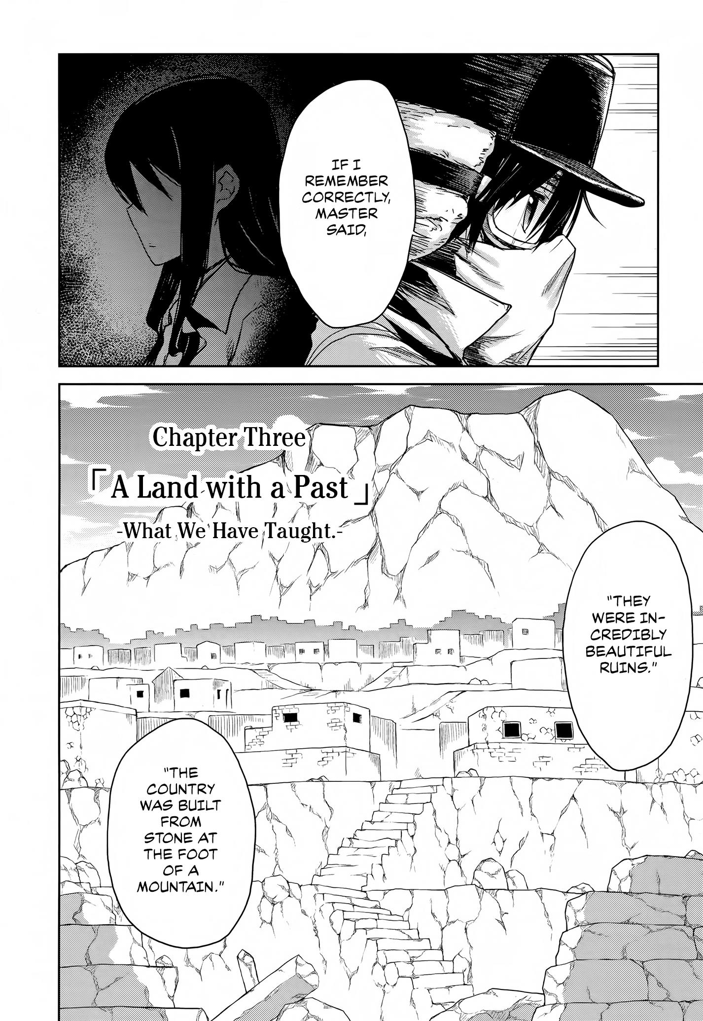 Kino's Journey (Gou) - Vol.1 Chapter 3: A Land With A Past -What We Have Taught.-