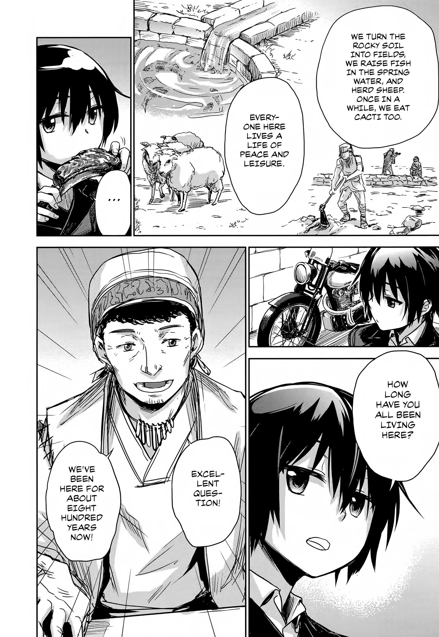 Kino's Journey (Gou) - Vol.1 Chapter 3: A Land With A Past -What We Have Taught.-