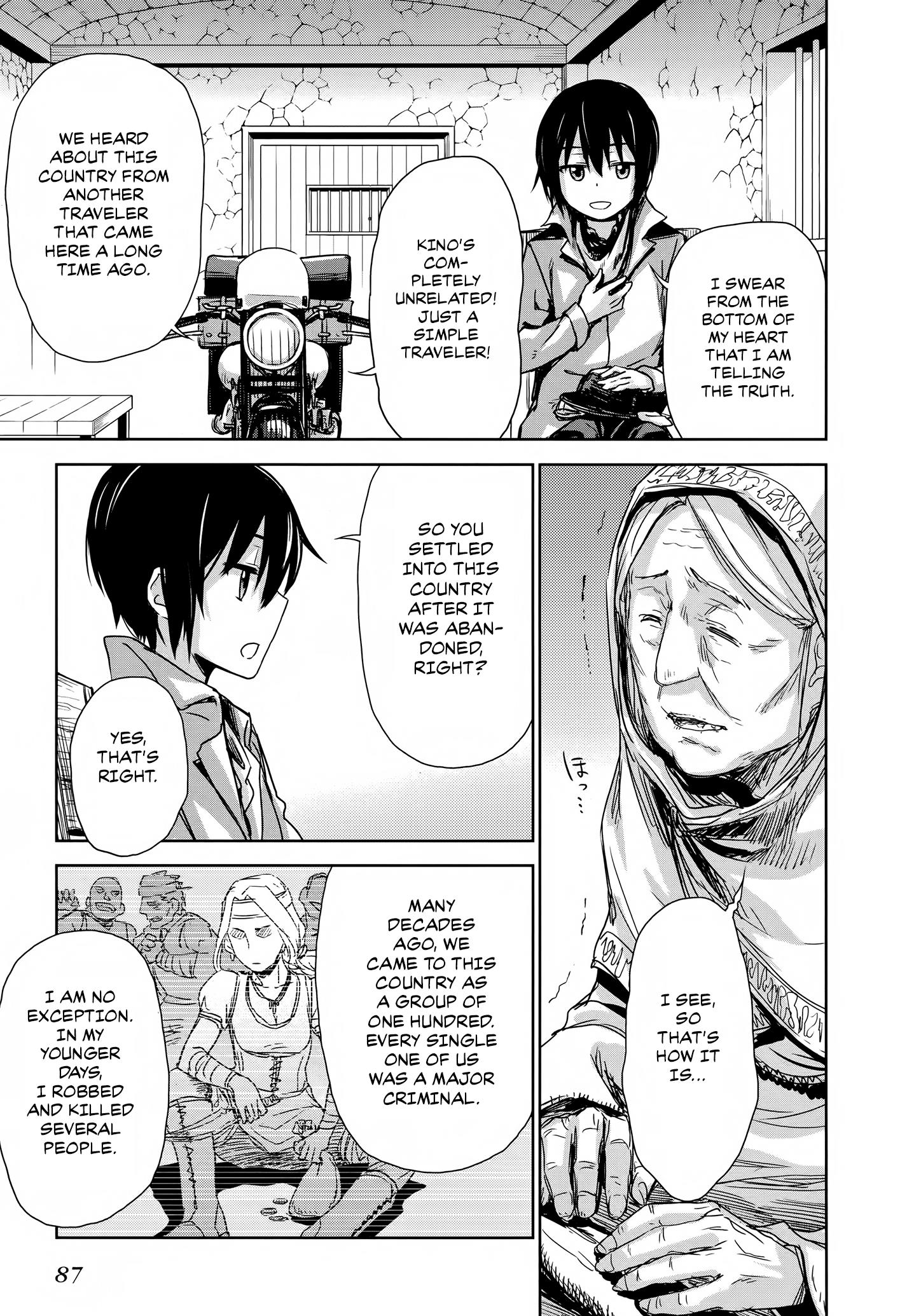 Kino's Journey (Gou) - Vol.1 Chapter 3: A Land With A Past -What We Have Taught.-