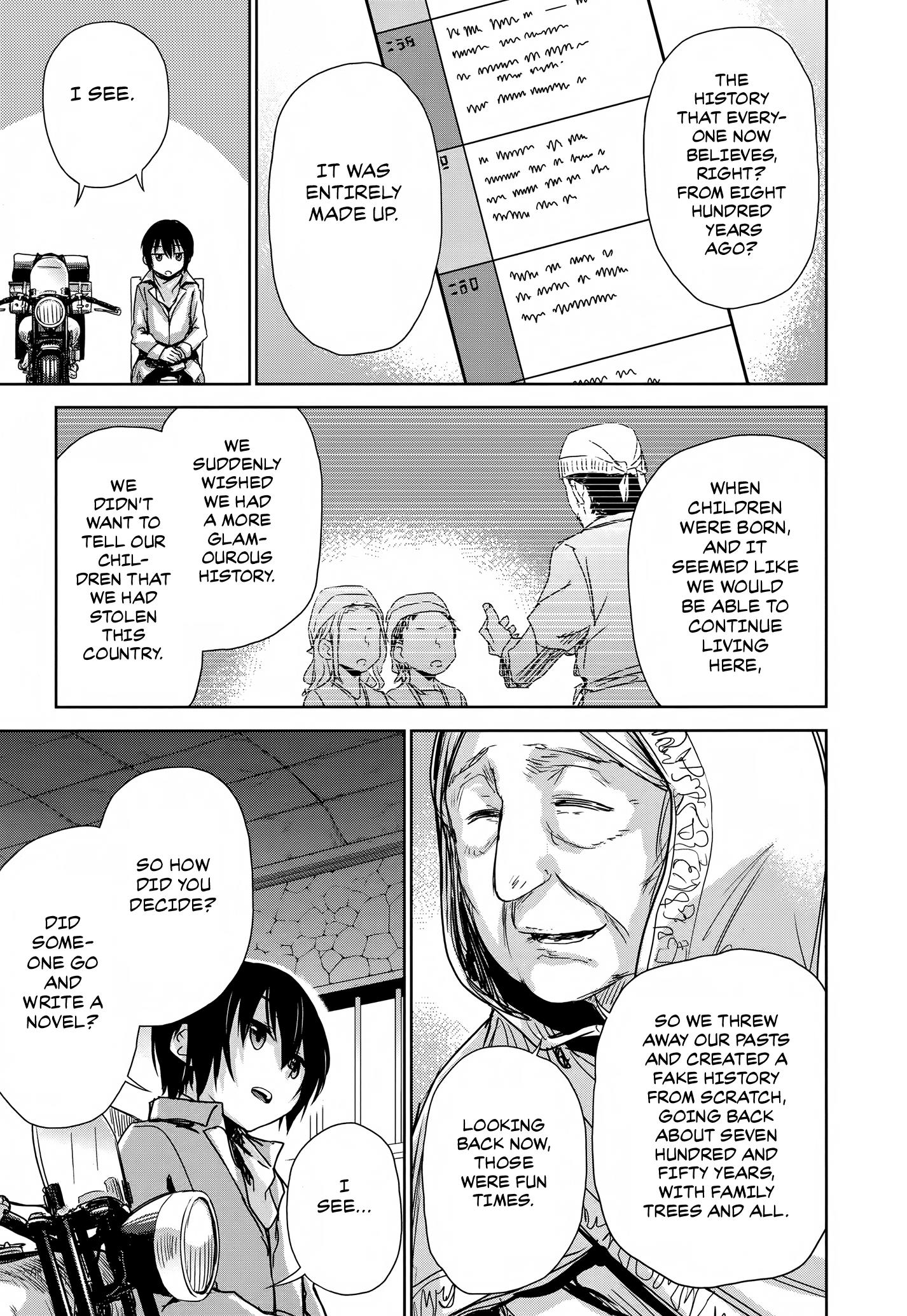 Kino's Journey (Gou) - Vol.1 Chapter 3: A Land With A Past -What We Have Taught.-