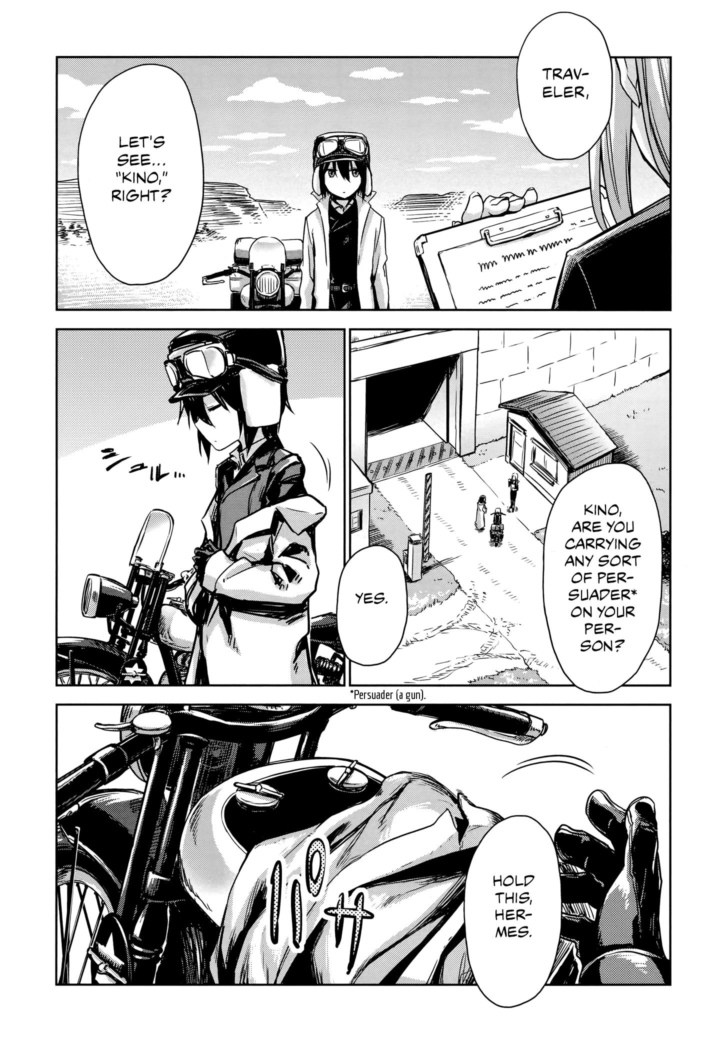 Kino's Journey (Gou) - Vol.1 Chapter 2: Land Of Slugging -Busters-