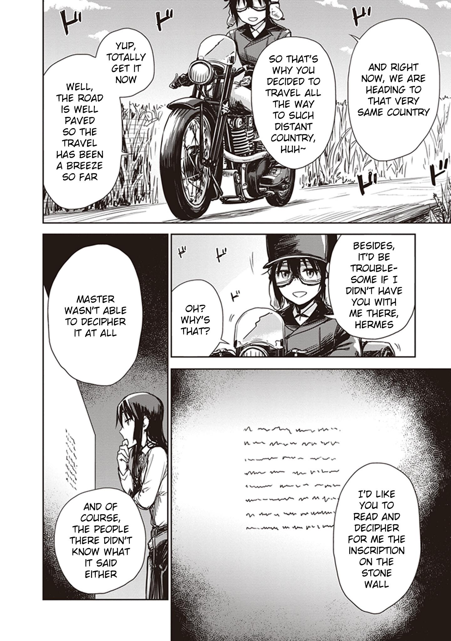 Kino's Journey (Gou) - Vol.2 Chapter 7: Country Of Keys - The Key Of Tomorrow -