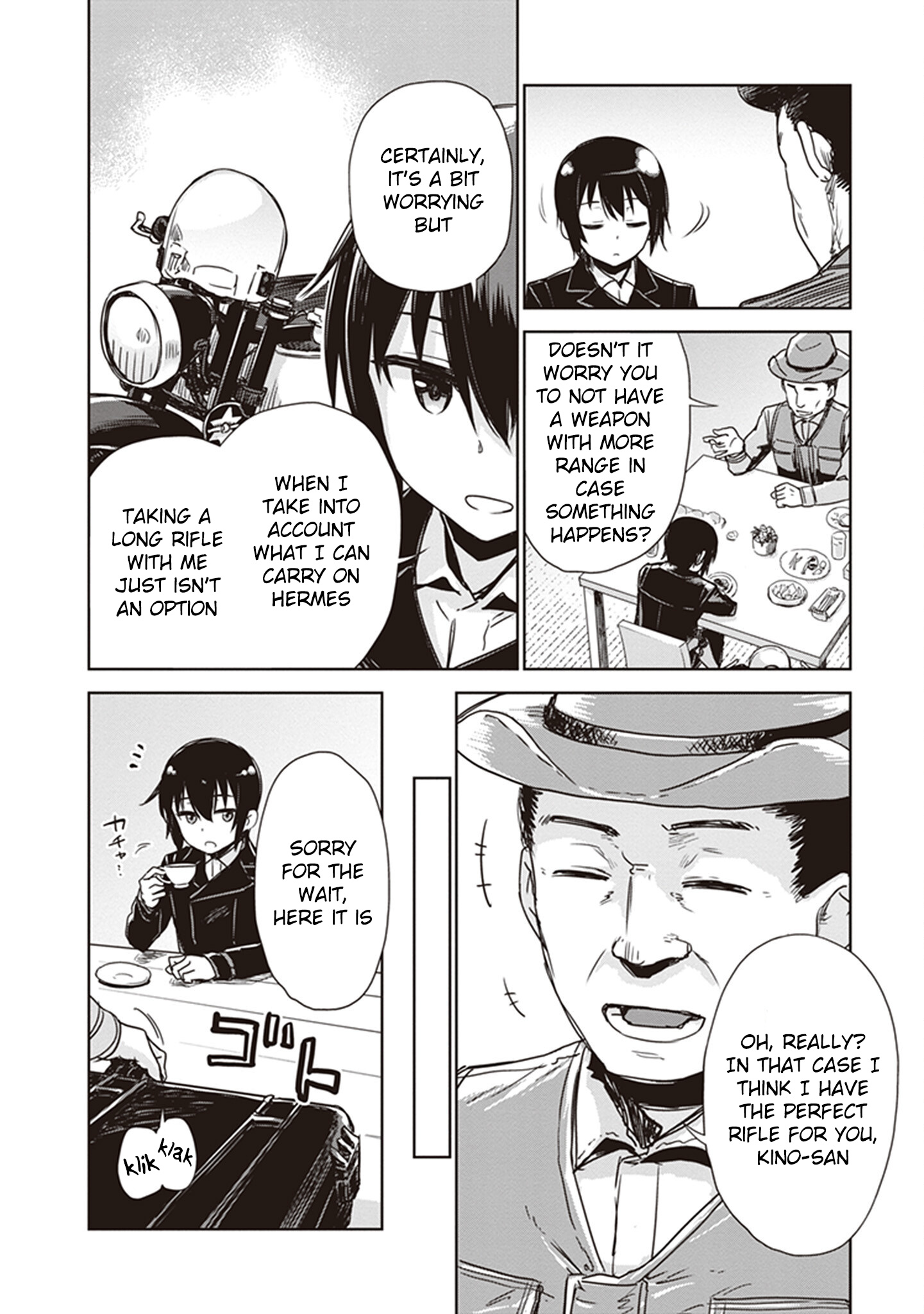 Kino's Journey (Gou) - Vol.2 Chapter 9: Country Of Heroes - Seven Heroes -